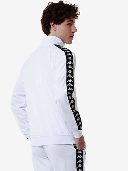 Felpa uomo Kappa in stile tricot multicolore