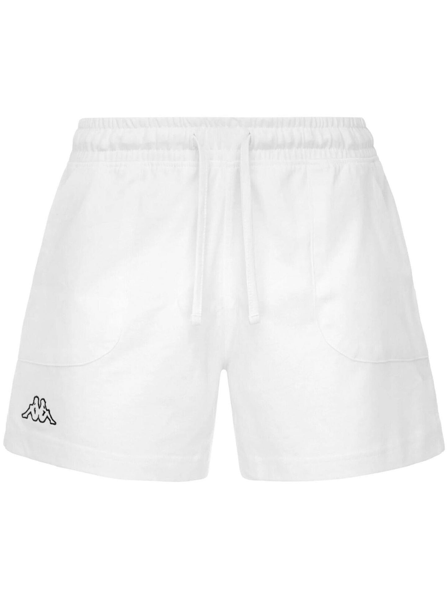 SHORT SPORTIVO CON TASCHE  KAPPA DA DONNA BIANCO