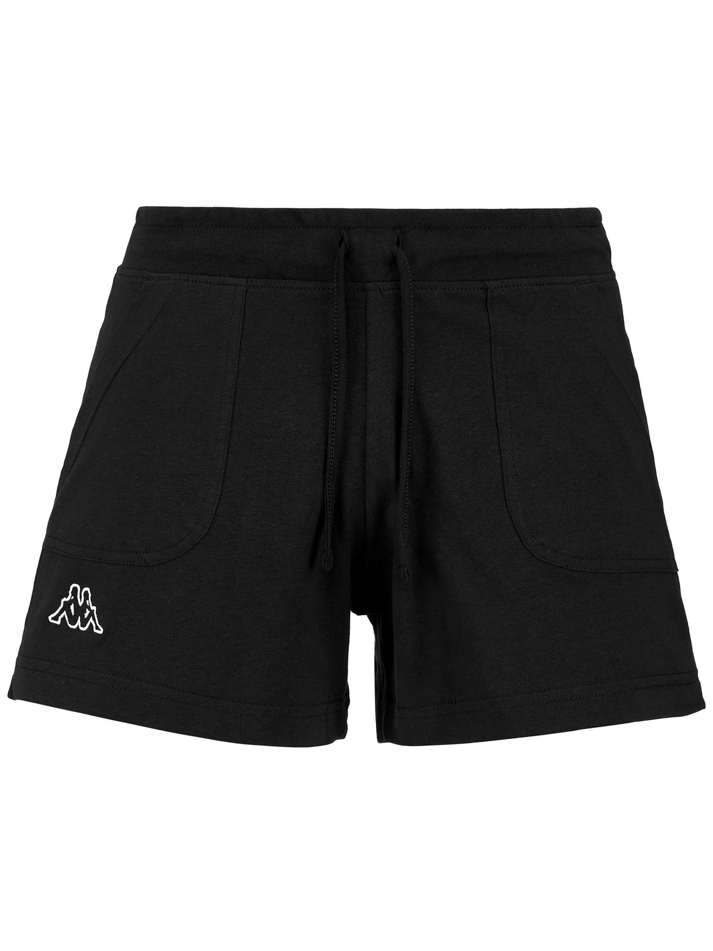 SHORT SPORTIVO CON TASCHE  KAPPA DA DONNA NERO