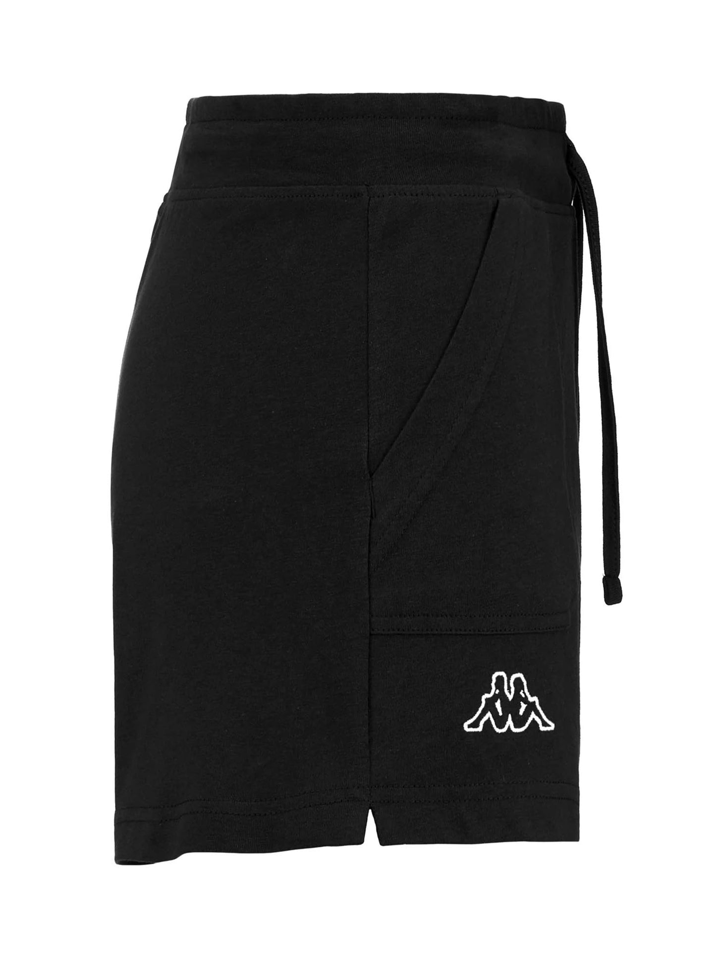 SHORT SPORTIVO CON TASCHE  KAPPA DA DONNA NERO