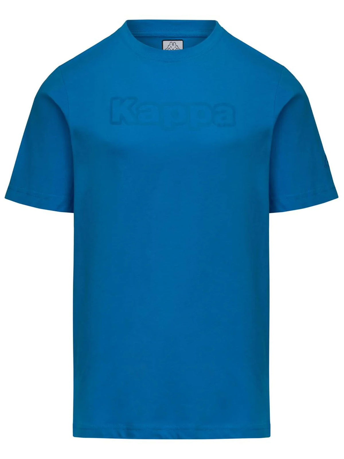 Kappa t-shirt mm da uomo azzurro