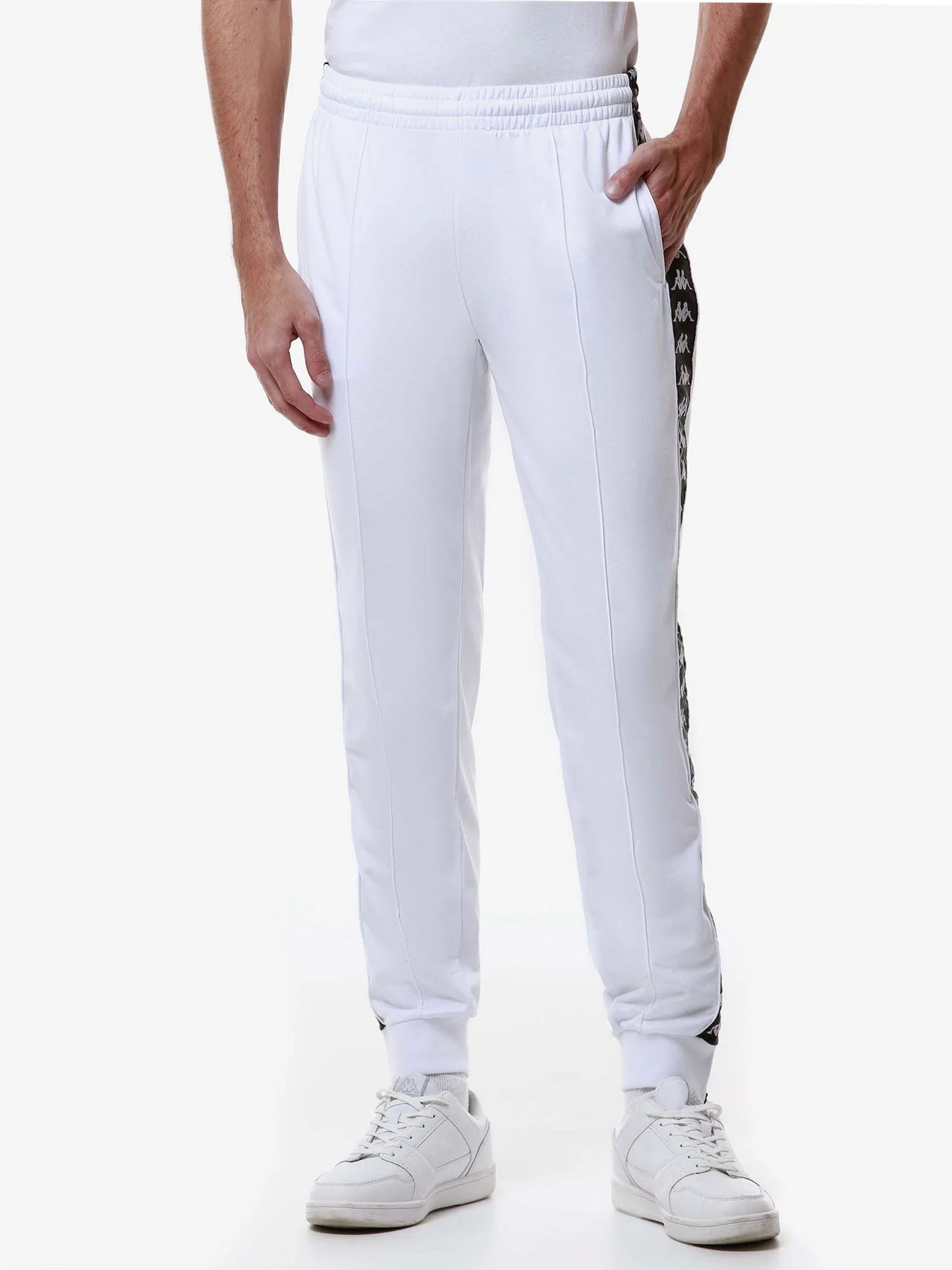 Pantaloni Kappa 222 Banda Rastoria slim da Uomo multicolore