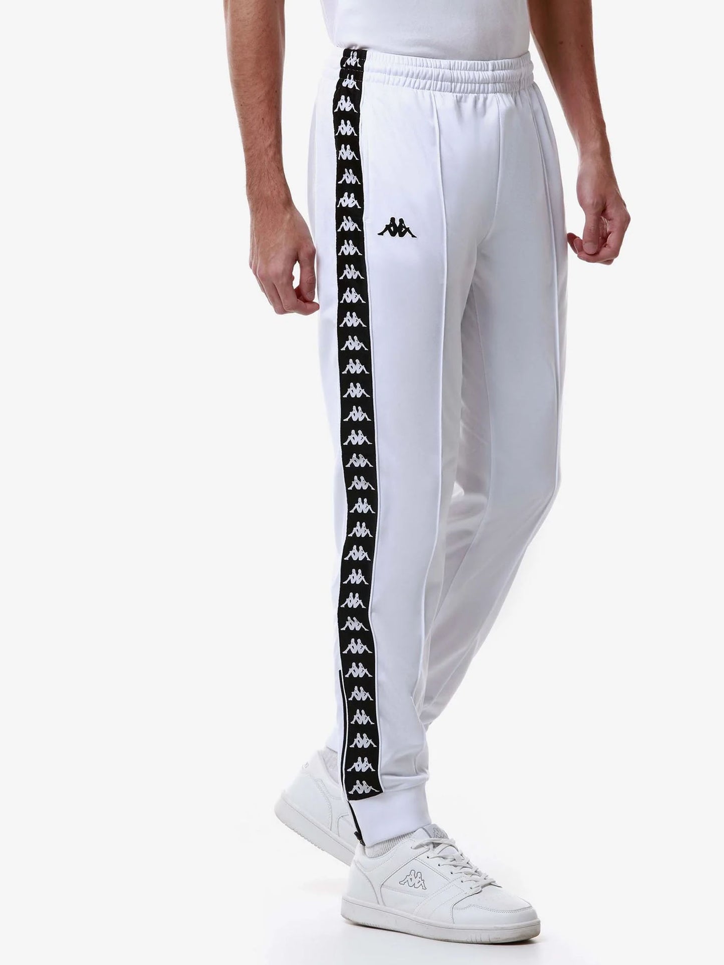 Pantaloni Kappa 222 Banda Rastoria slim da Uomo multicolore
