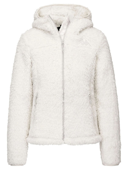GIACCA SHERPA SCI KAPPA DA DONNA BIANCO