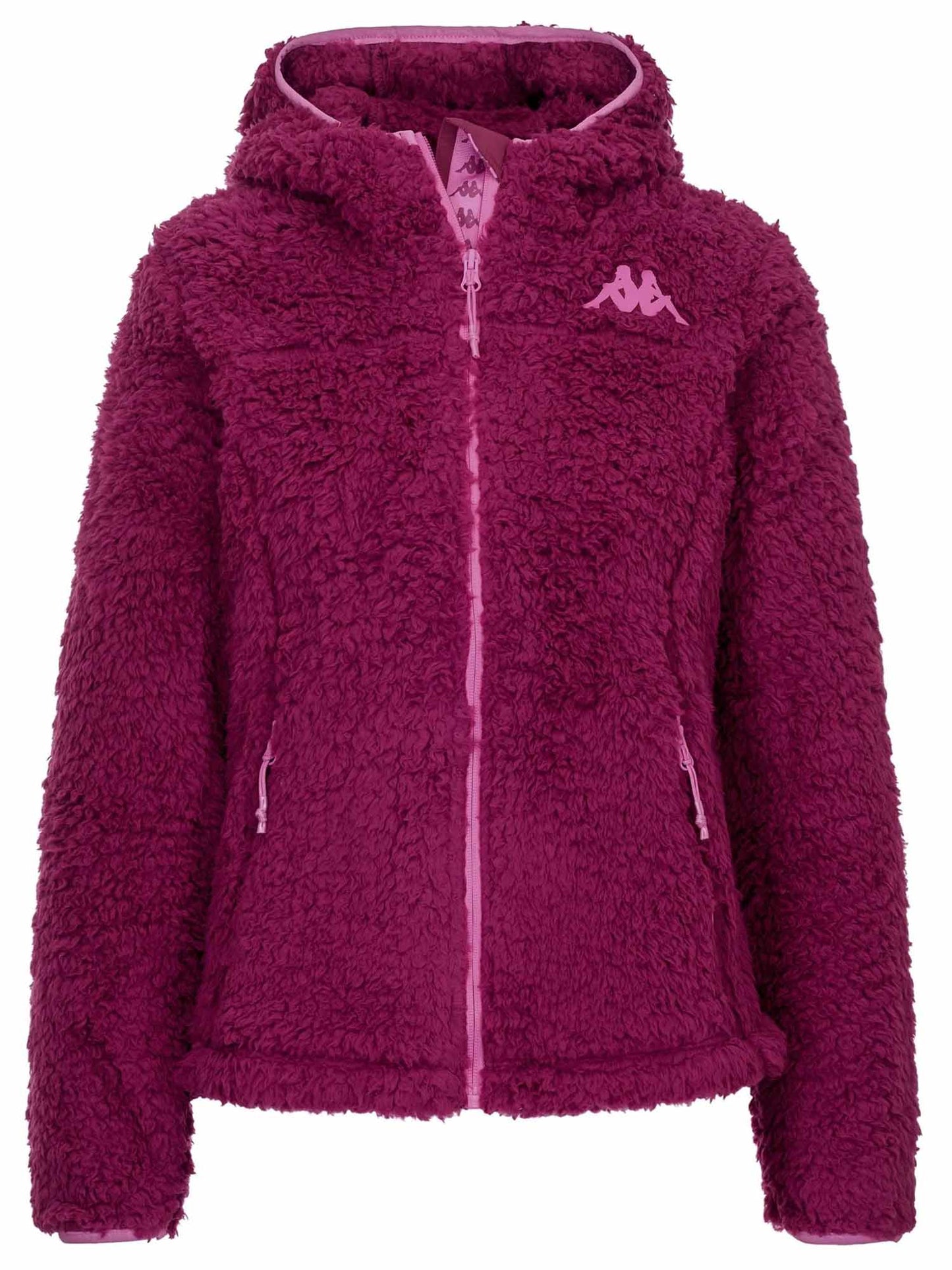 GIACCA SHERPA SCI KAPPA DA DONNA BORDEAUX