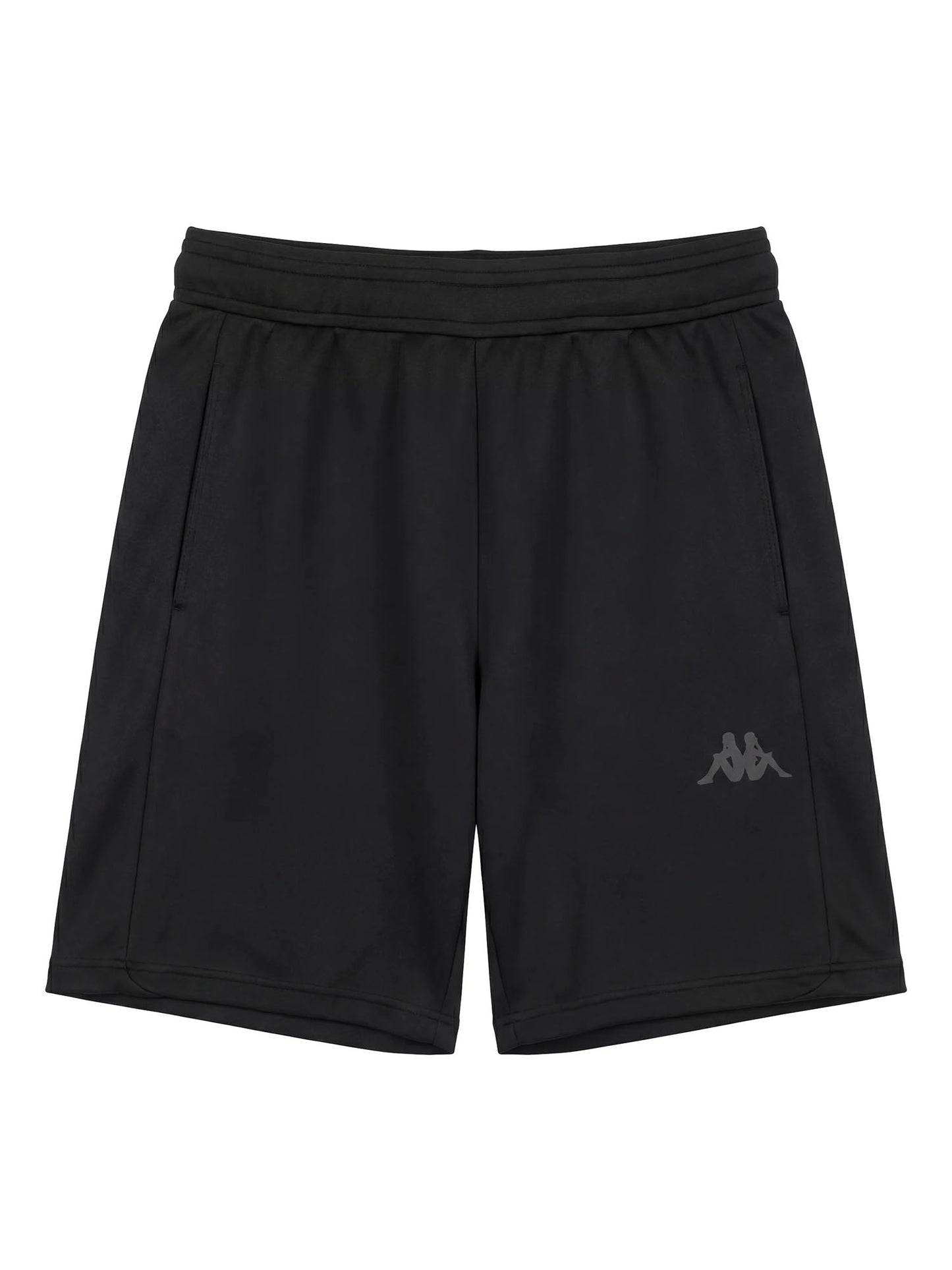 Shorts Kappa da uomo in nero, stile essenziale e versatile