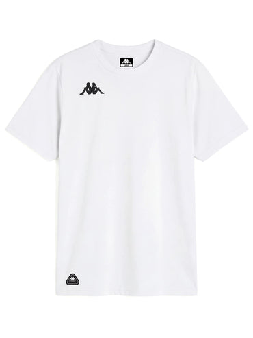 Kappa Irojo, t-shirt maniche corte da uomo bianca
