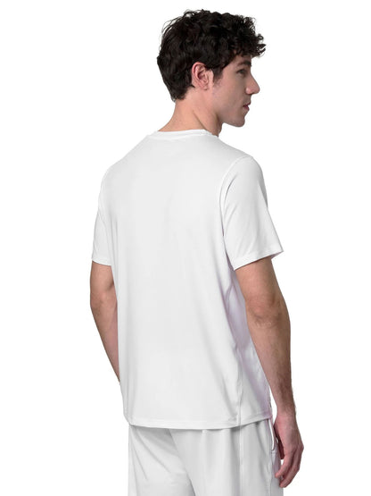 Kappa Irojo, t-shirt maniche corte da uomo bianca