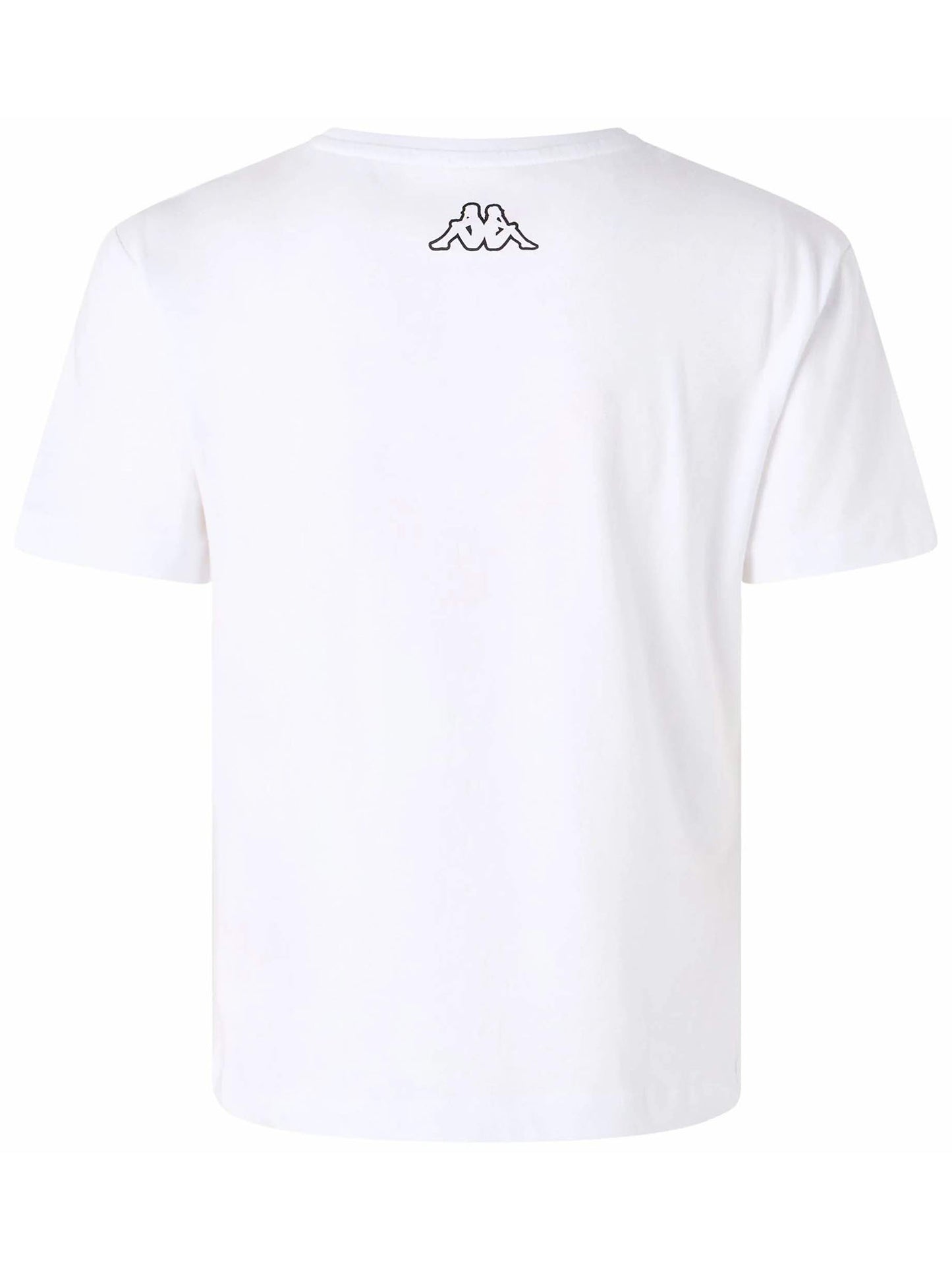 T-SHIRT CON STAMPA KAPPA DONNA BIANCO