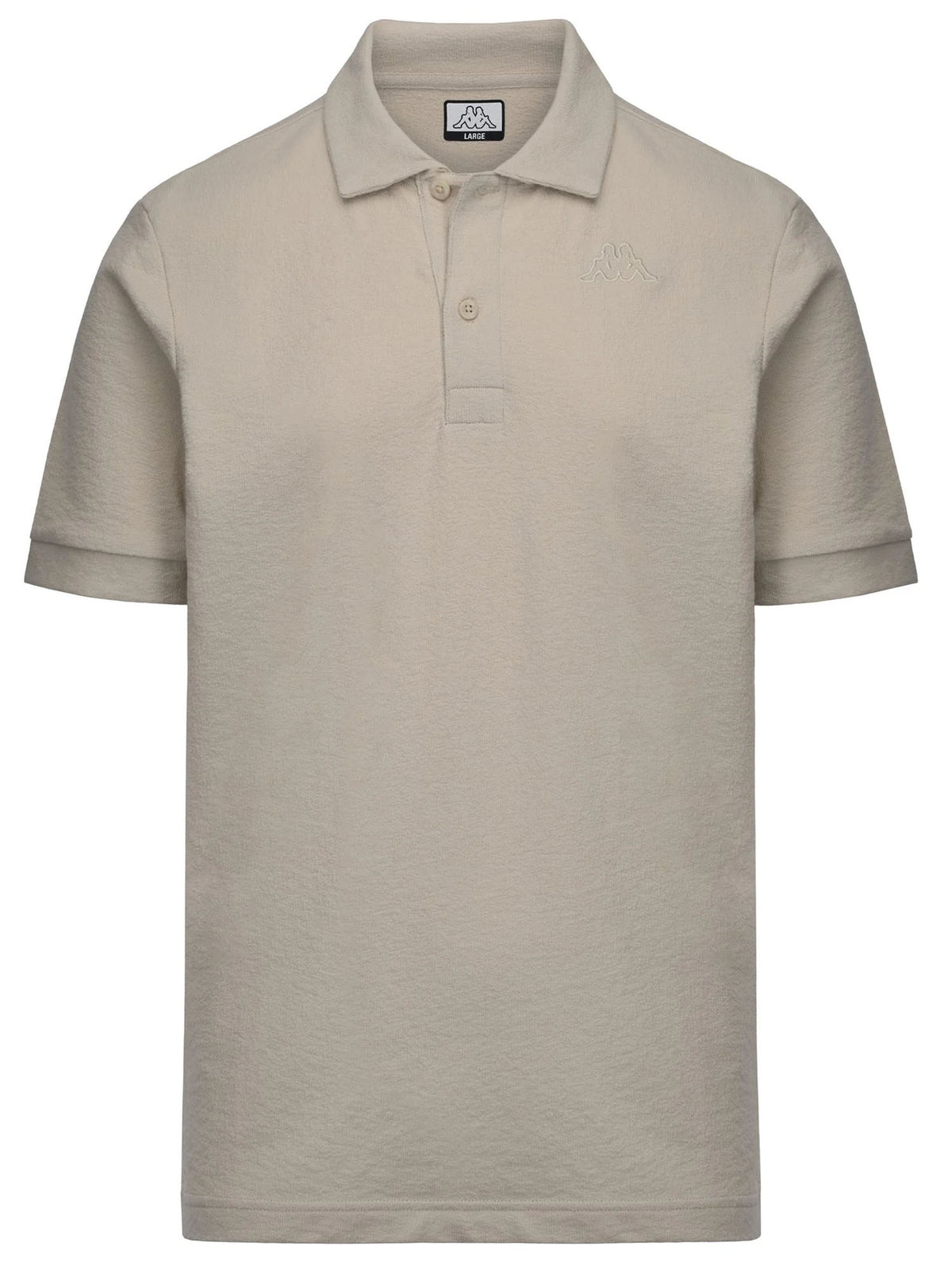 Kappa polo spugna da uomo beige