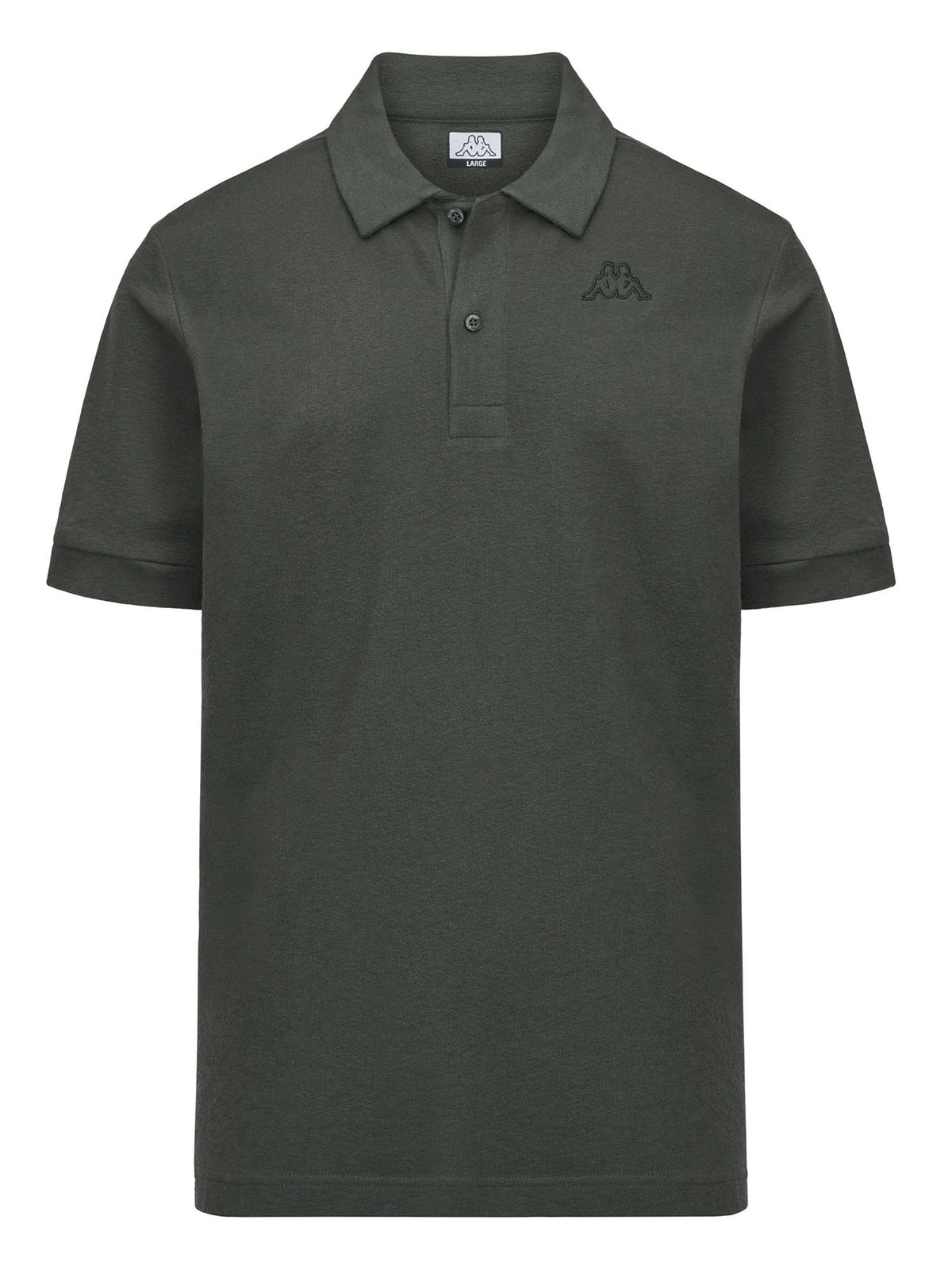 Kappa polo spugna da uomo verde militare