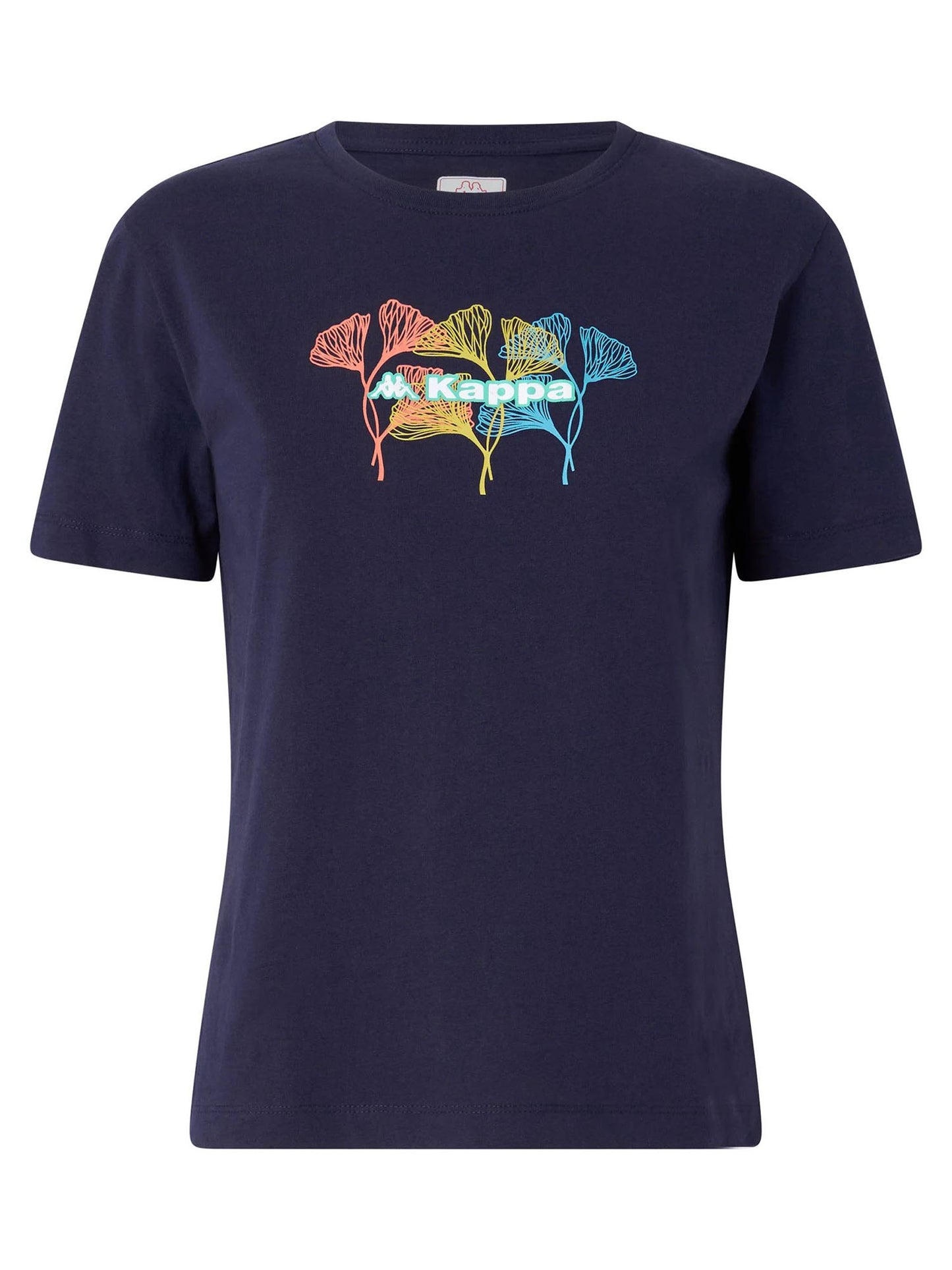 T-SHIRT CON STAMPA KAPPA DONNA BLU