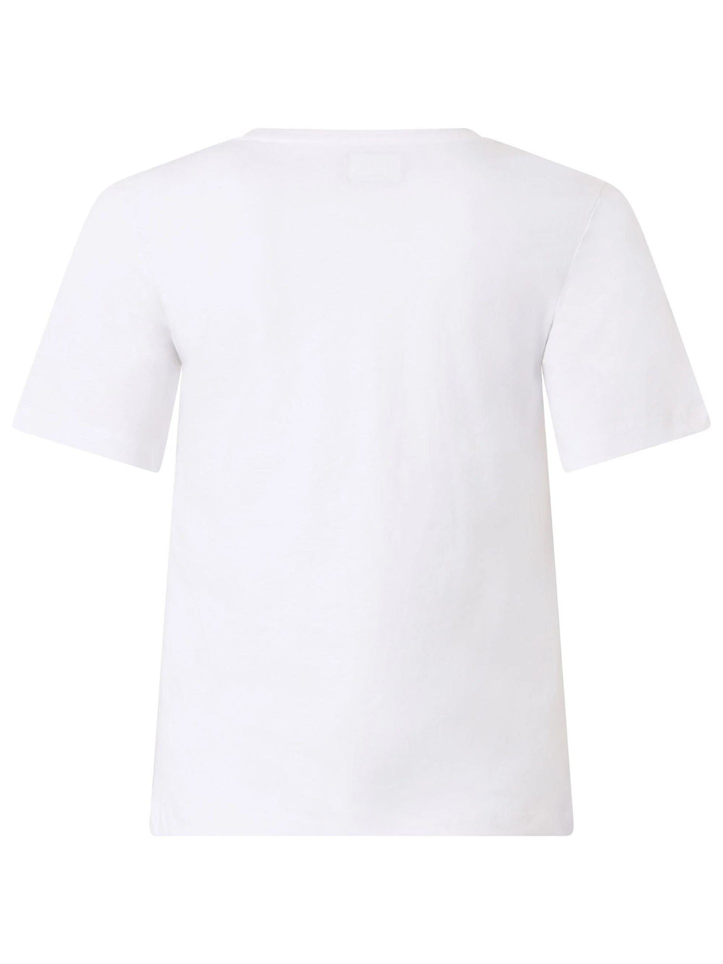 T-SHIRT CON STAMPA KAPPA DONNA BIANCO