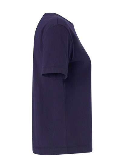 T-SHIRT CON STAMPA KAPPA DONNA BLU