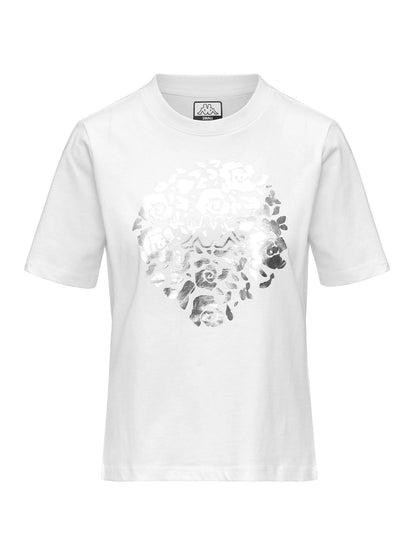 Kappa t-shirt mm da donna bianco