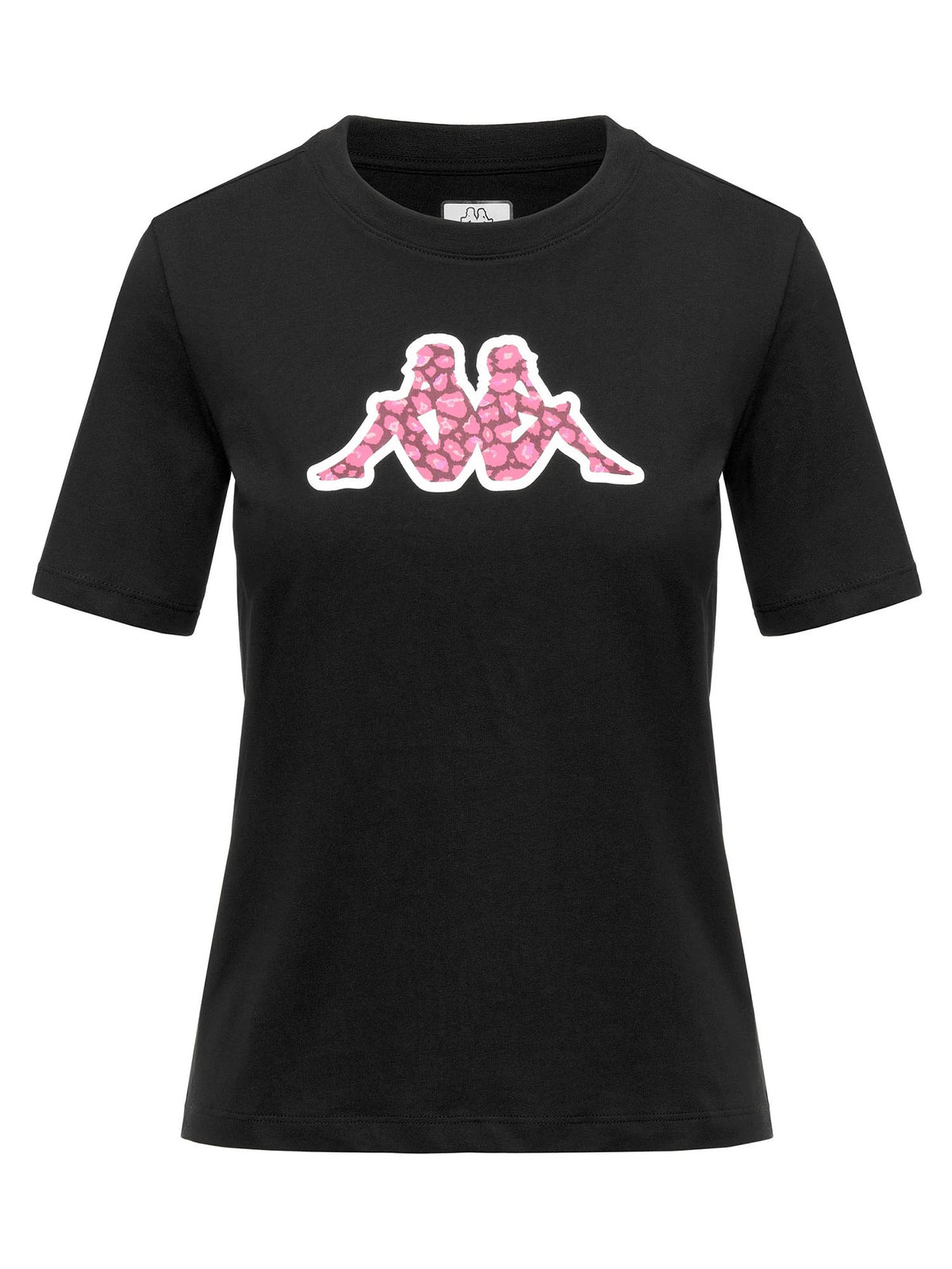 Kappa t-shirt mm da donna nero