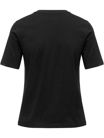 Kappa t-shirt mm da donna nero
