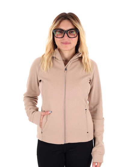 FELPA TRAINING LUCIE ENERGETICS DA DONNA BEIGE