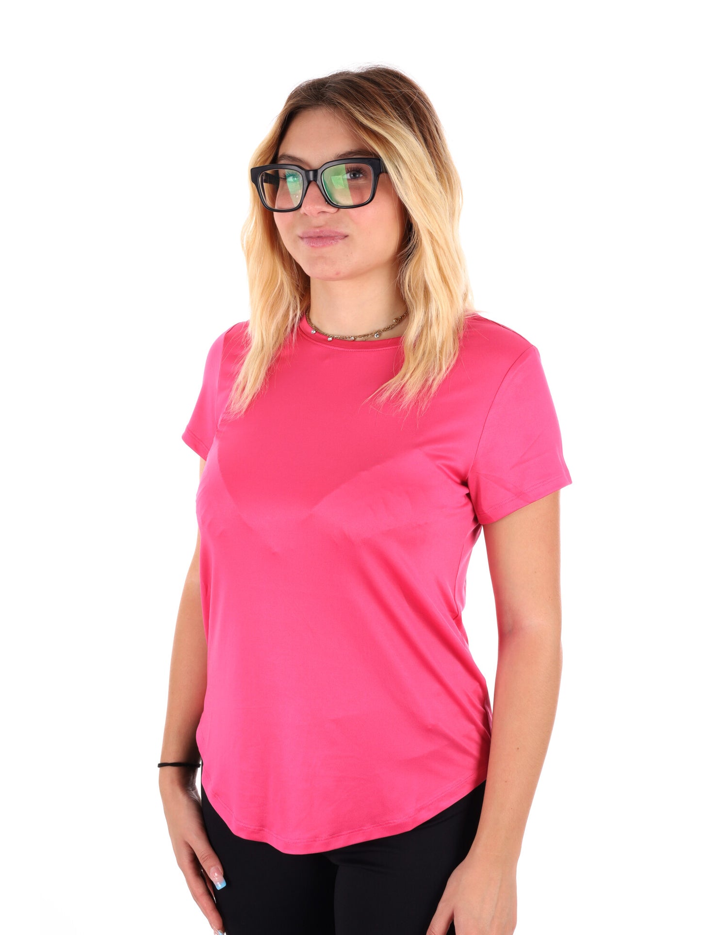 T-SHIRT RUNNING CECILIA ENERGETICS DA DONNA FUCSIA