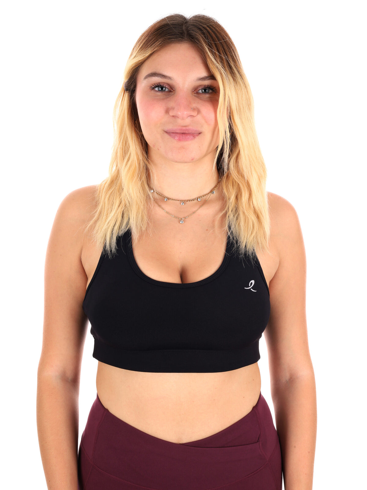 Energetics karina bra training da donna nero