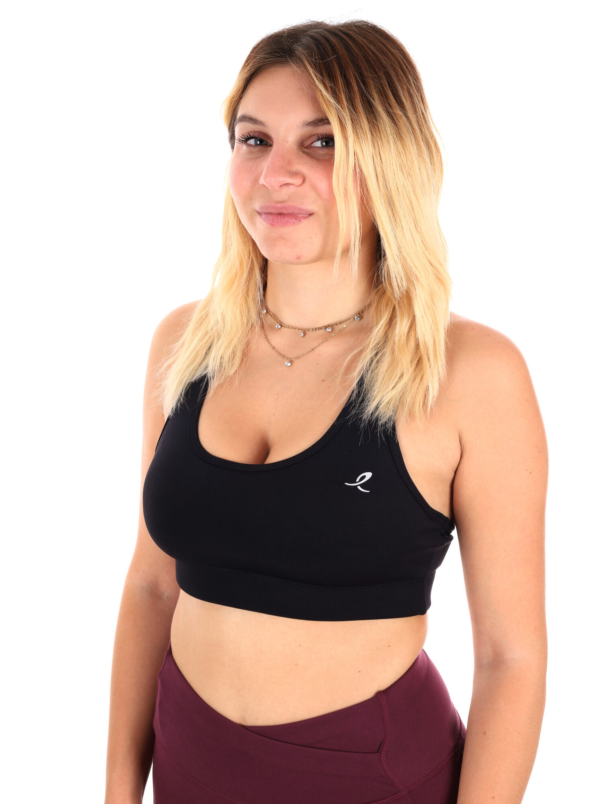 Energetics karina bra training da donna nero