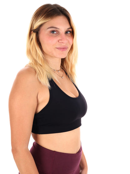 Energetics karina bra training da donna nero