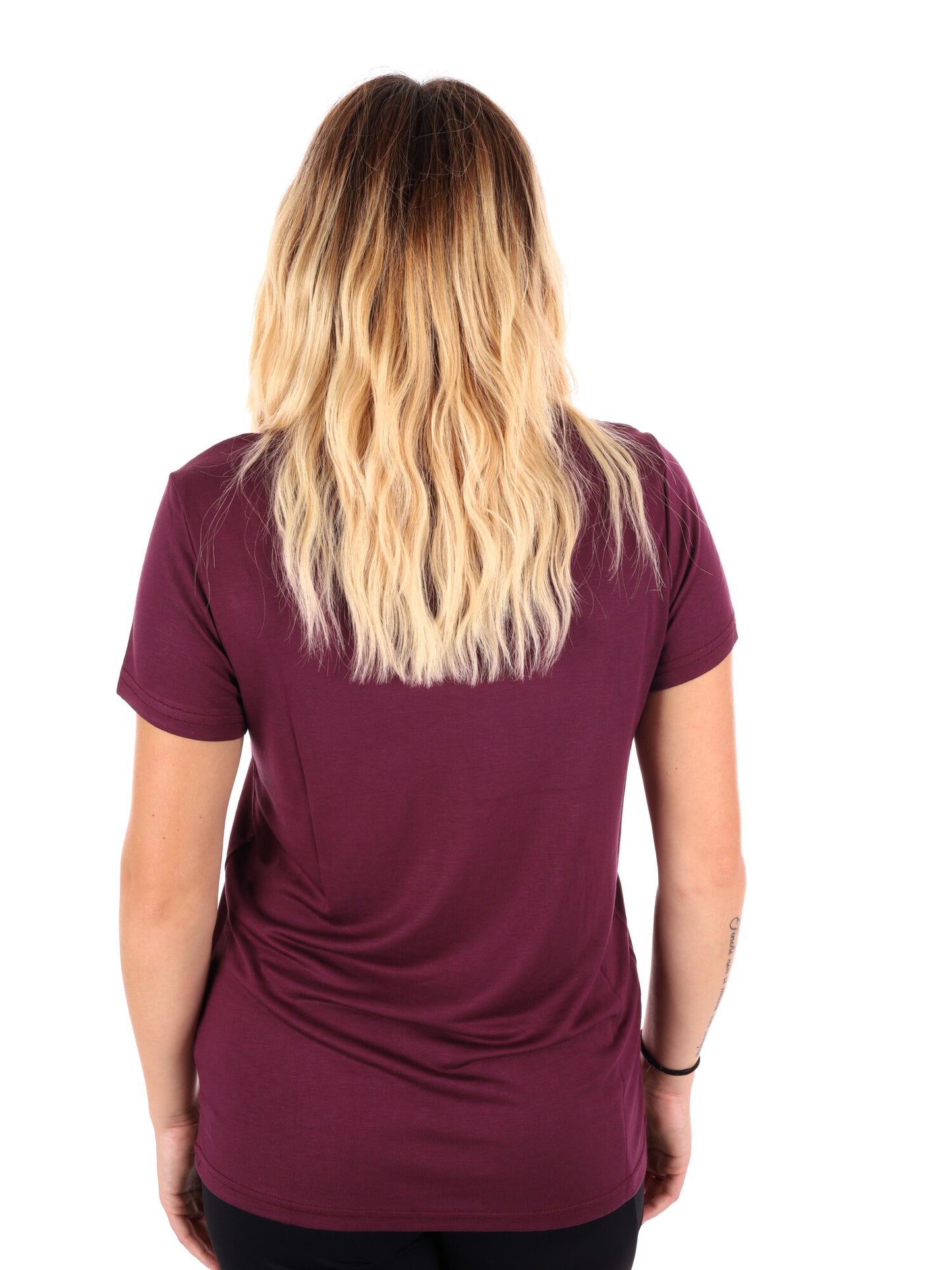 T-SHIRT TRAINING OGERDINA ENERGETICS DA DONNA VINO