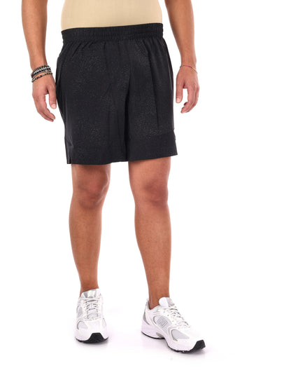 Energetics Casper VI, shorts da uomo nero