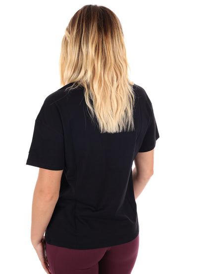 T-SHIRT TRAINING ENZA ENERGETICS DA DONNA NERO