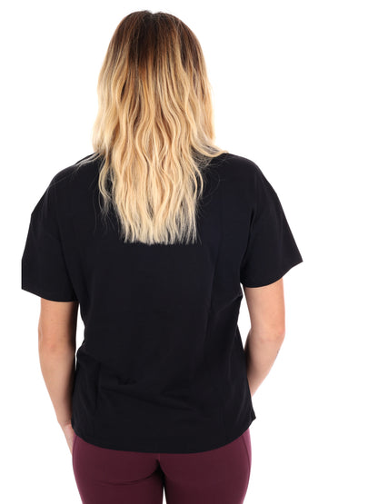T-SHIRT TRAINING ENZA ENERGETICS DA DONNA NERO