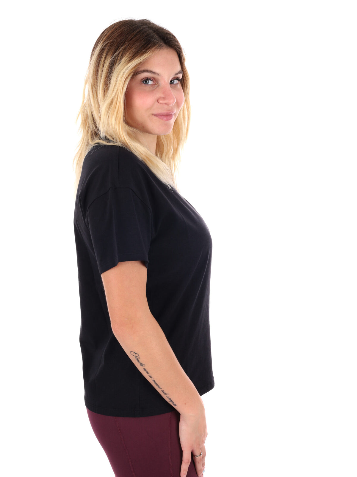 Energetics enza t-shirt mm training da donna nero