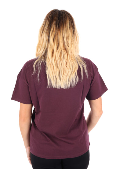 T-SHIRT TRAINING ENZA ENERGETICS DA DONNA VINO