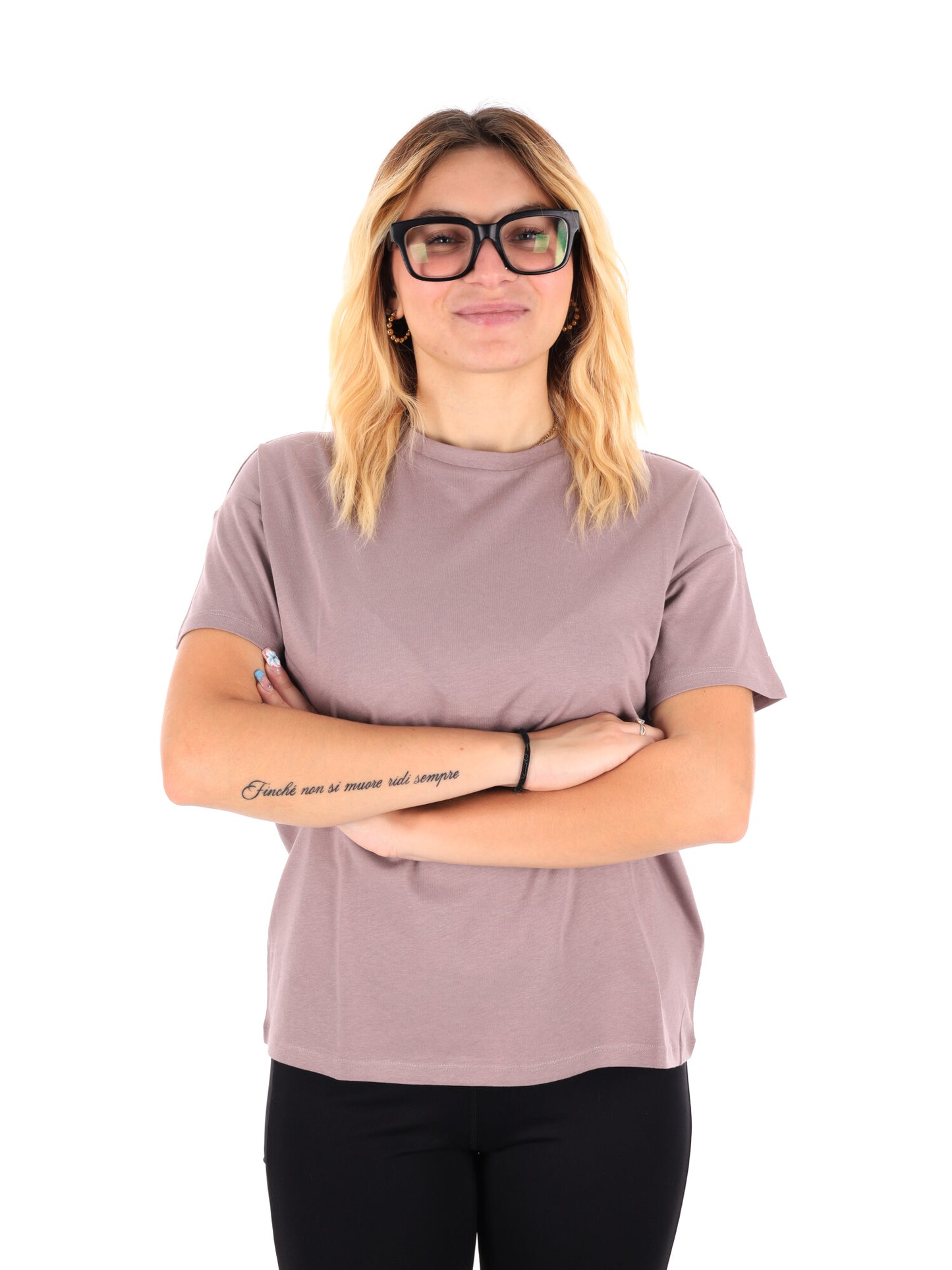 T-SHIRT TRAINING ENZA ENERGETICS DA DONNA LILLA