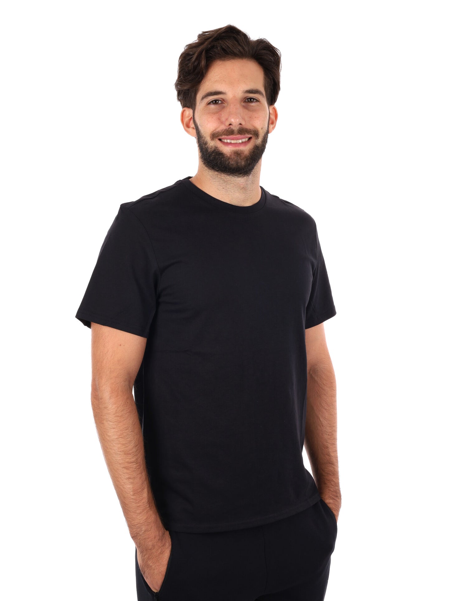 T-SHIRT TRAINING ENZO ENERGETICS DA UOMO NERO