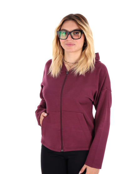 FELPA TRAINING ODELLE ENERGETICS DA DONNA VINO