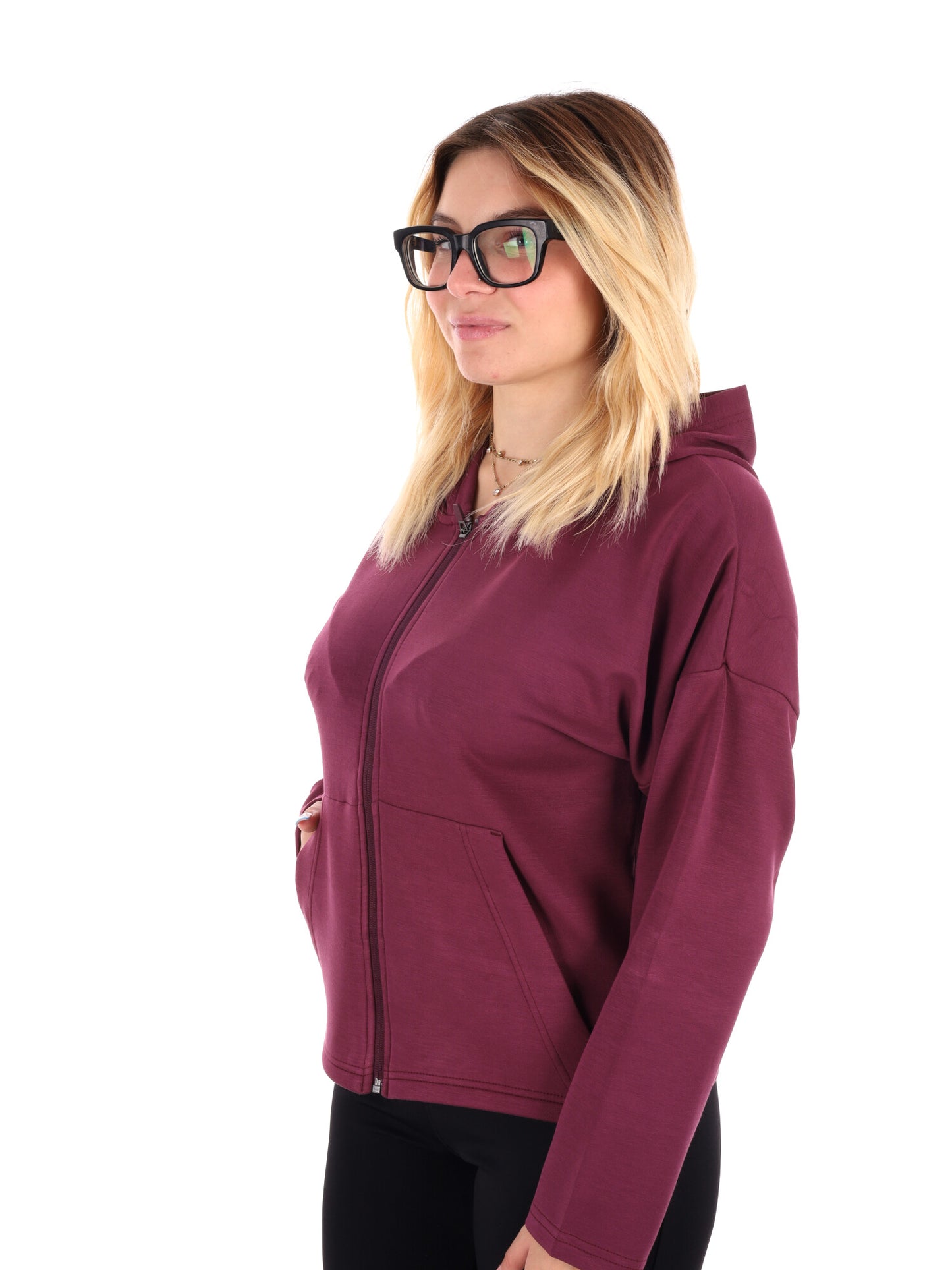 FELPA TRAINING ODELLE ENERGETICS DA DONNA VINO