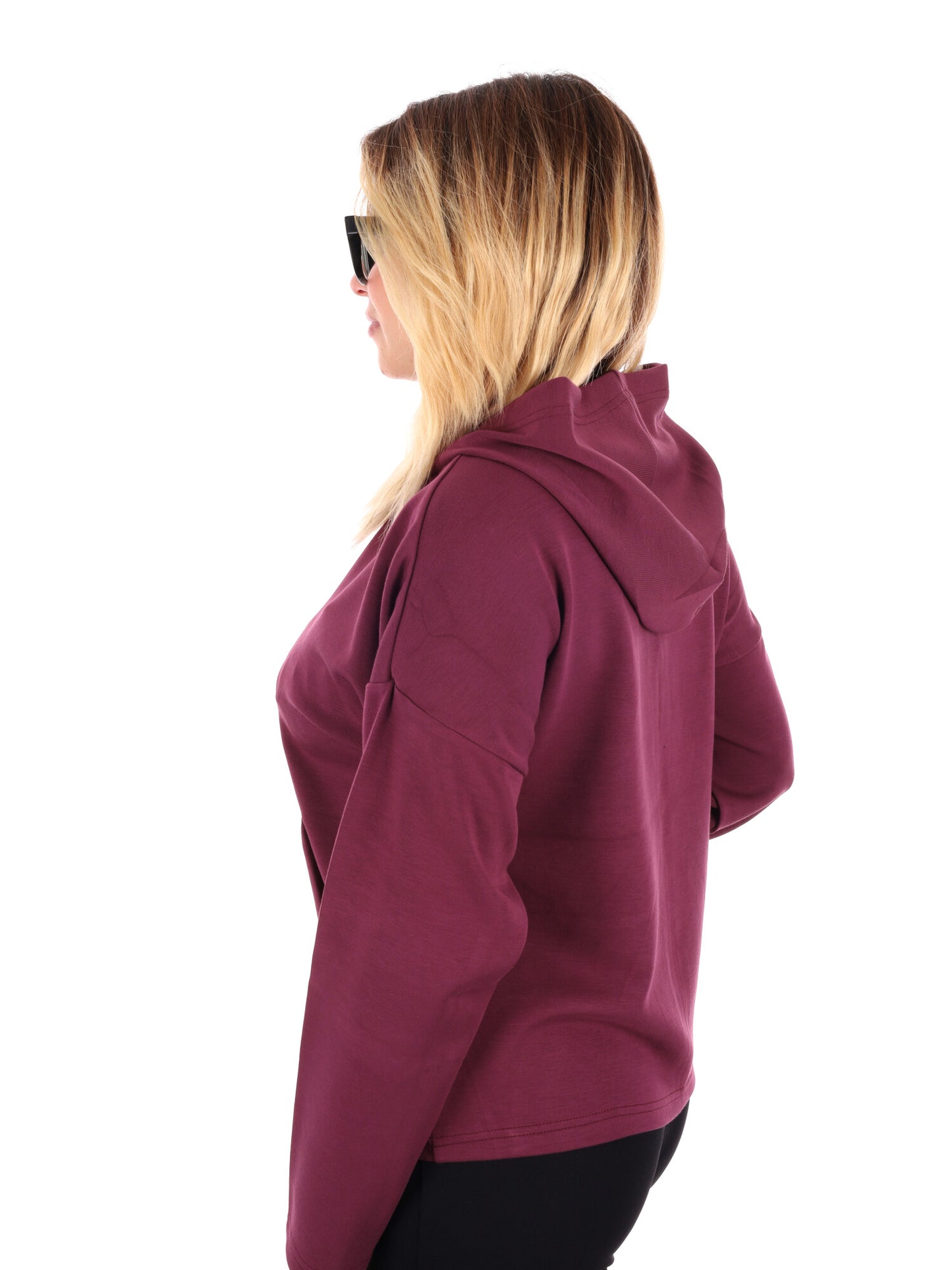 FELPA TRAINING ODELLE ENERGETICS DA DONNA VINO