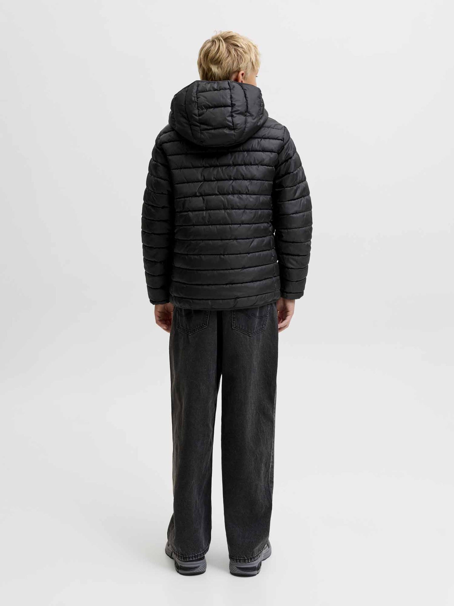 Jack&Jones Jr Elvis, giubbotto Unisex bambino nero