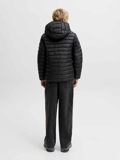 Jack&Jones Jr Elvis, giubbotto Unisex bambino nero