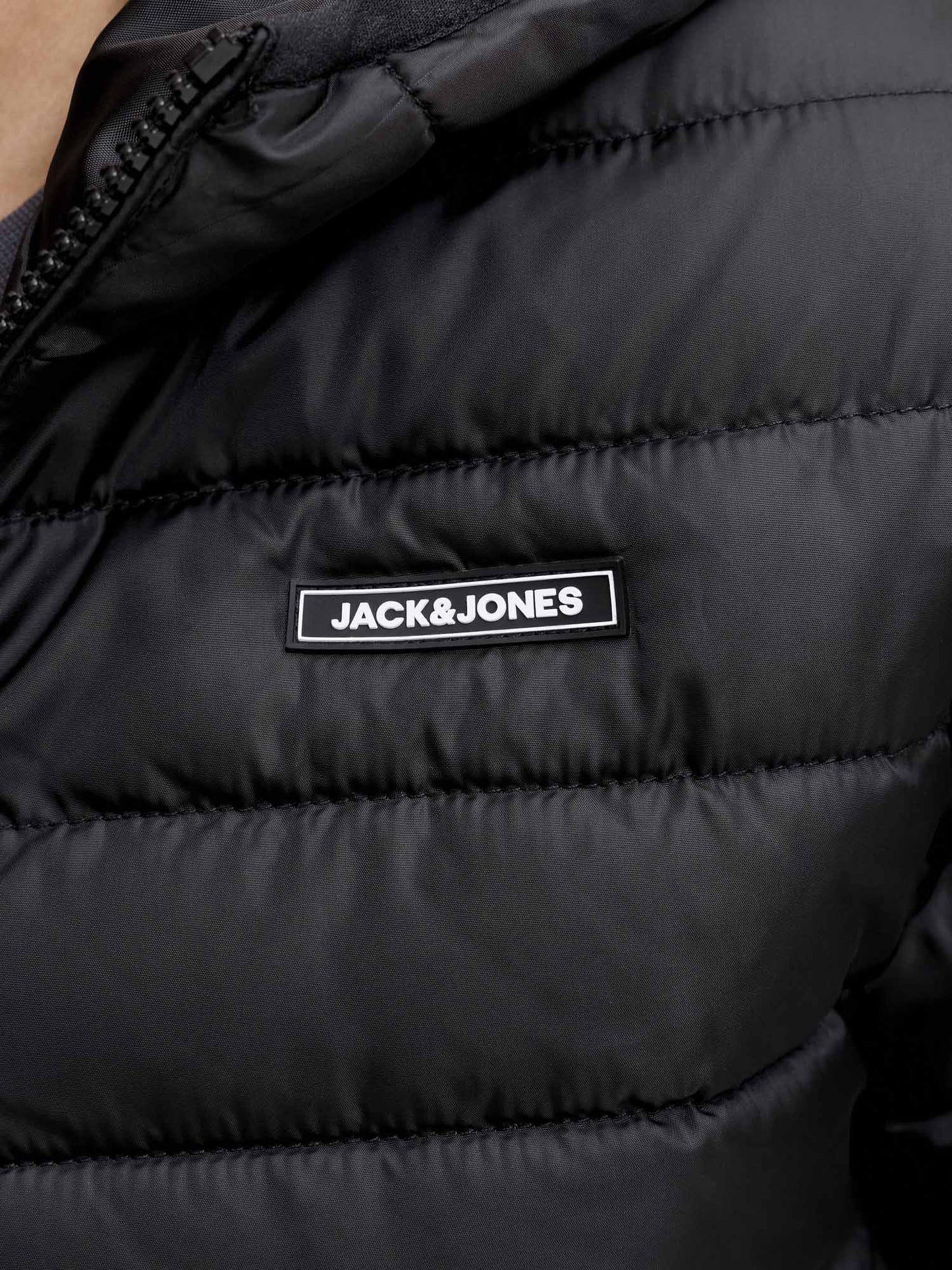 Jack&Jones Jr Elvis, giubbotto Unisex bambino nero