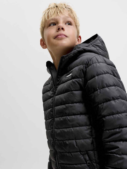 Jack&Jones Jr Elvis, giubbotto Unisex bambino nero