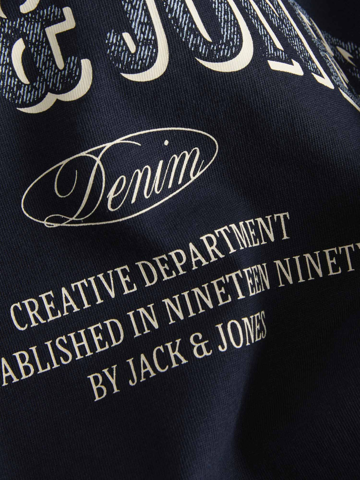 Jack&Jones Jr Denver, t-shirt a maniche lunghe da bambino Blu