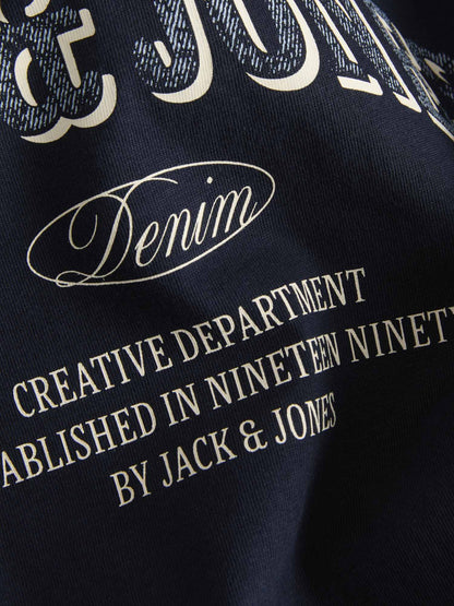 Jack&Jones Jr Denver, t-shirt a maniche lunghe da bambino Blu