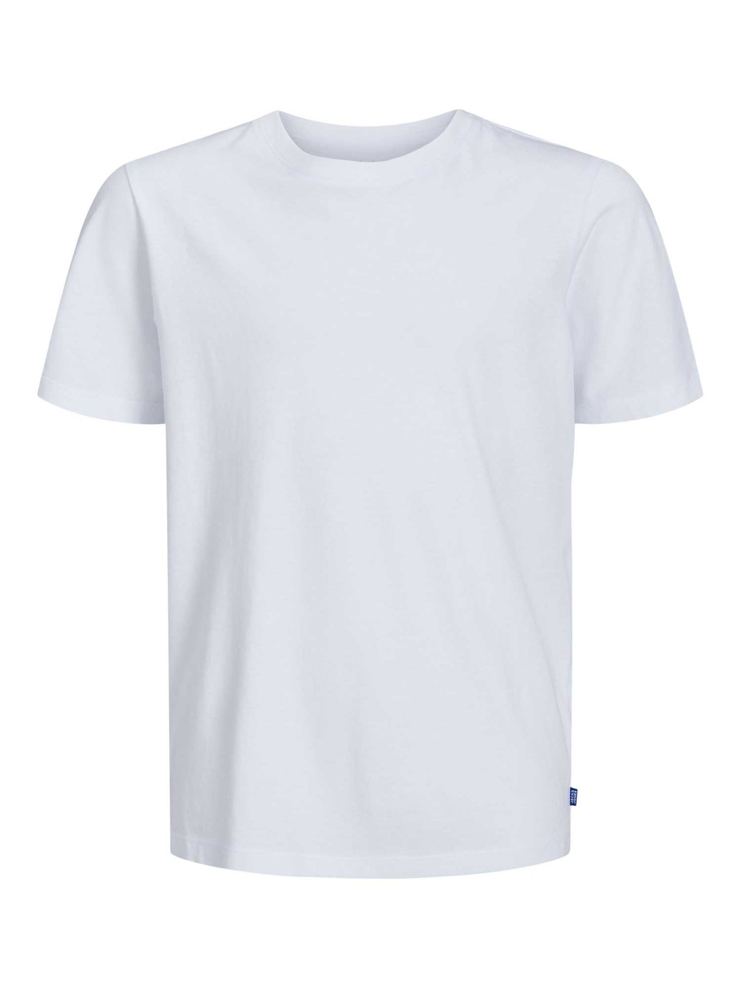 T-SHIRT GIROCOLLO BASIC JACK&JONES DA BAMBINO BIANCO