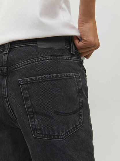 Jack&Jones Jr Chris, jeans Unisex bambino nero