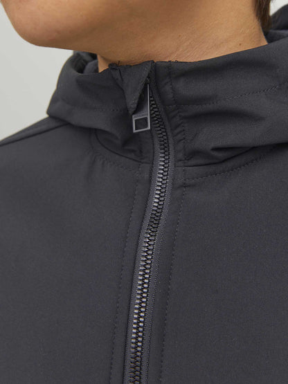 Jack&jones softshell giubbino da bambino/a nero