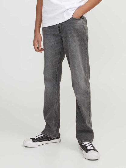 JEANS CLARK JACK&JONES DA BAMBINO DENIM GRIGIO