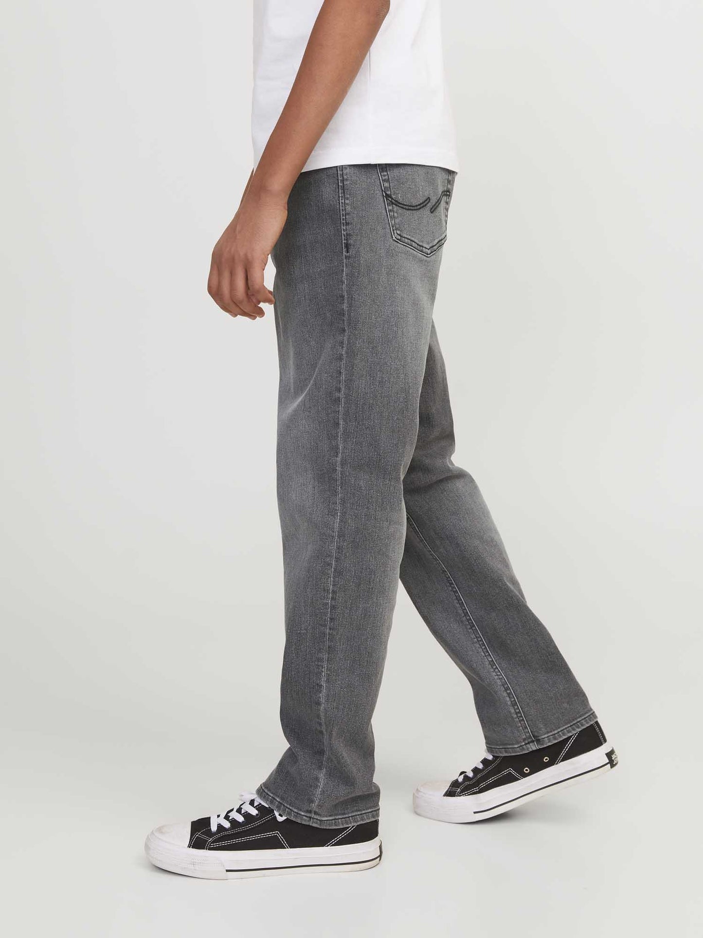 JEANS CLARK JACK&JONES DA BAMBINO DENIM GRIGIO