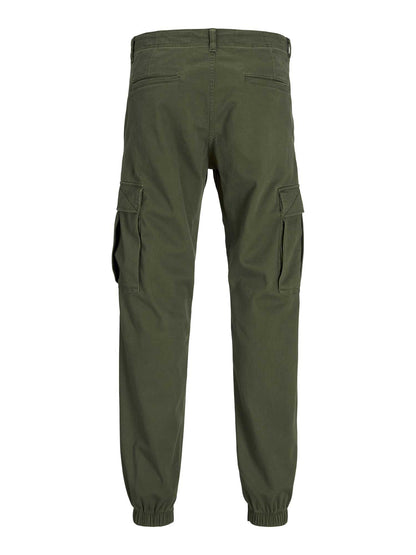 PANTALONE KANE CARGO JACK&JONES DA BAMBINO OLIVA