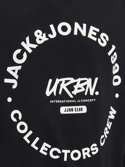 JACK&JONES SIMON TEE - NERO